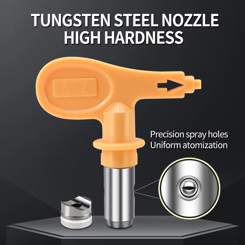 1Set  Airless Paint Sprayer Tip 517 and Airless Spray Filter For Airless Sprayer Spraying Machine Parts