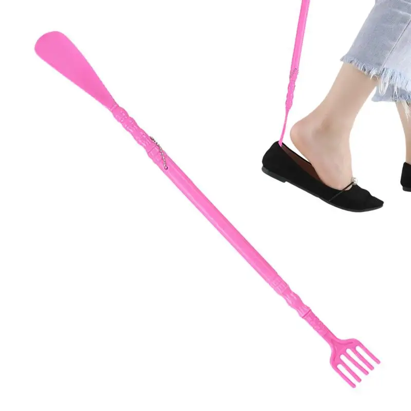 Hand Back Scratcher Back Scratcher Claw Boot Inserts Horns Boot Inserts Horns Long Handle For Itchy Backs Portable Shoe Horn For