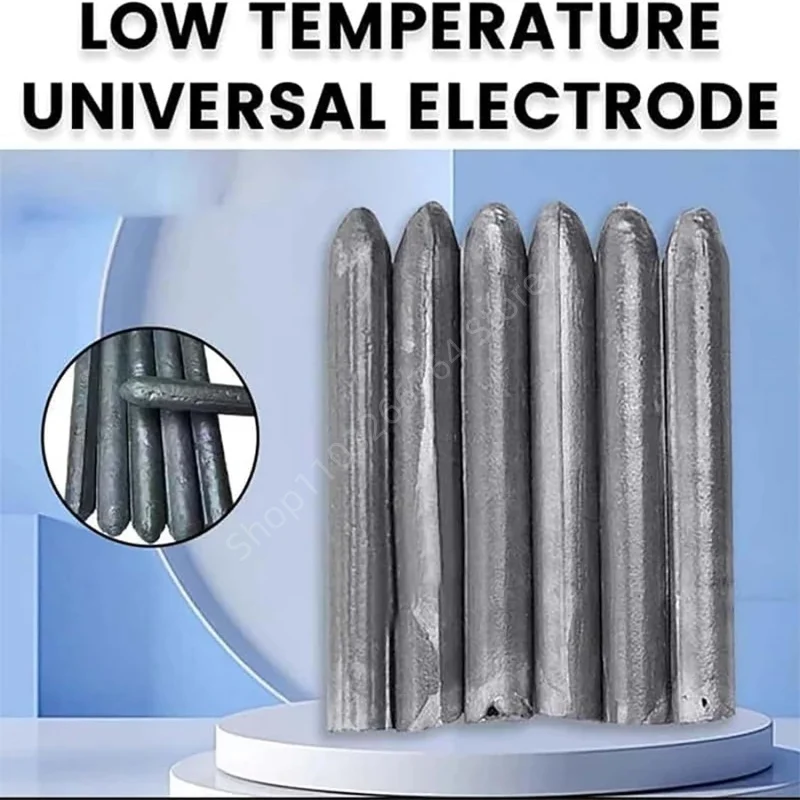 3/6/10Pcs Small Holes Repair Low Temperature Repair Agent Easy Melt for Aluminum Rods Stainless Steel Copper Iron Plastic Tools