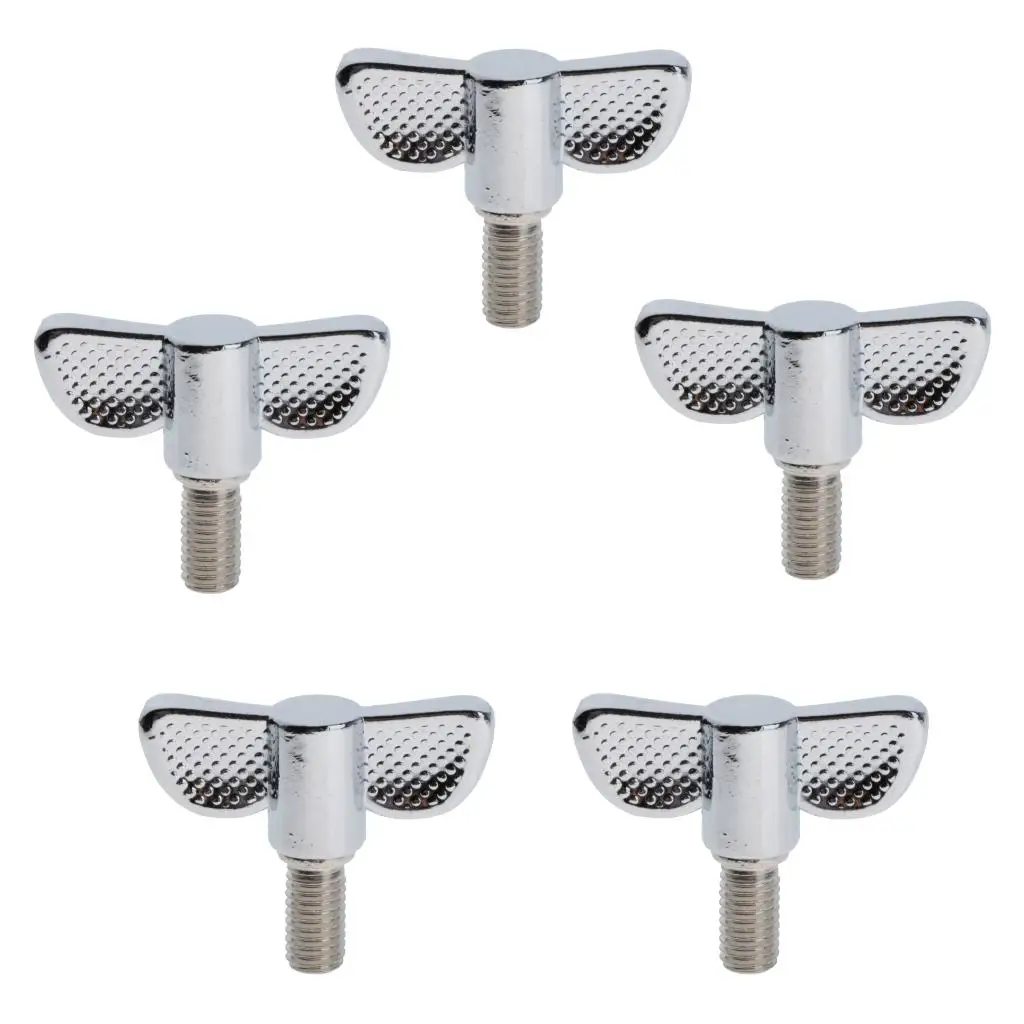 Drum Kit Accessories Cymbal Stand Wing Nut Quick Release Metal Washer for Drums Cymbals Replacement Parts