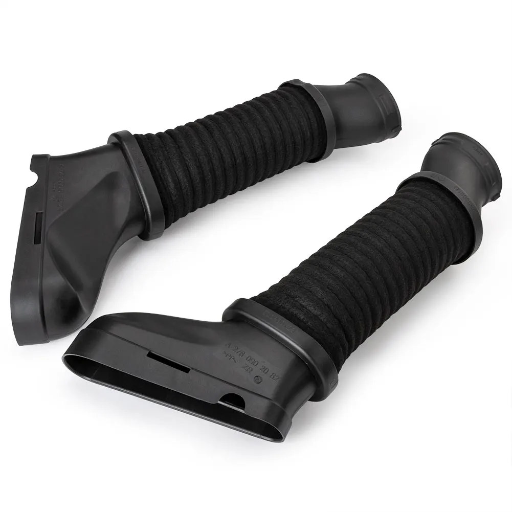 

A Pair Engine Air Intake Duct Hose Pipe Tube ​2780905182 2780902082 For Mercedes-Benz CLS63 CLS550 2012-2018 E550 E63 2012-2016