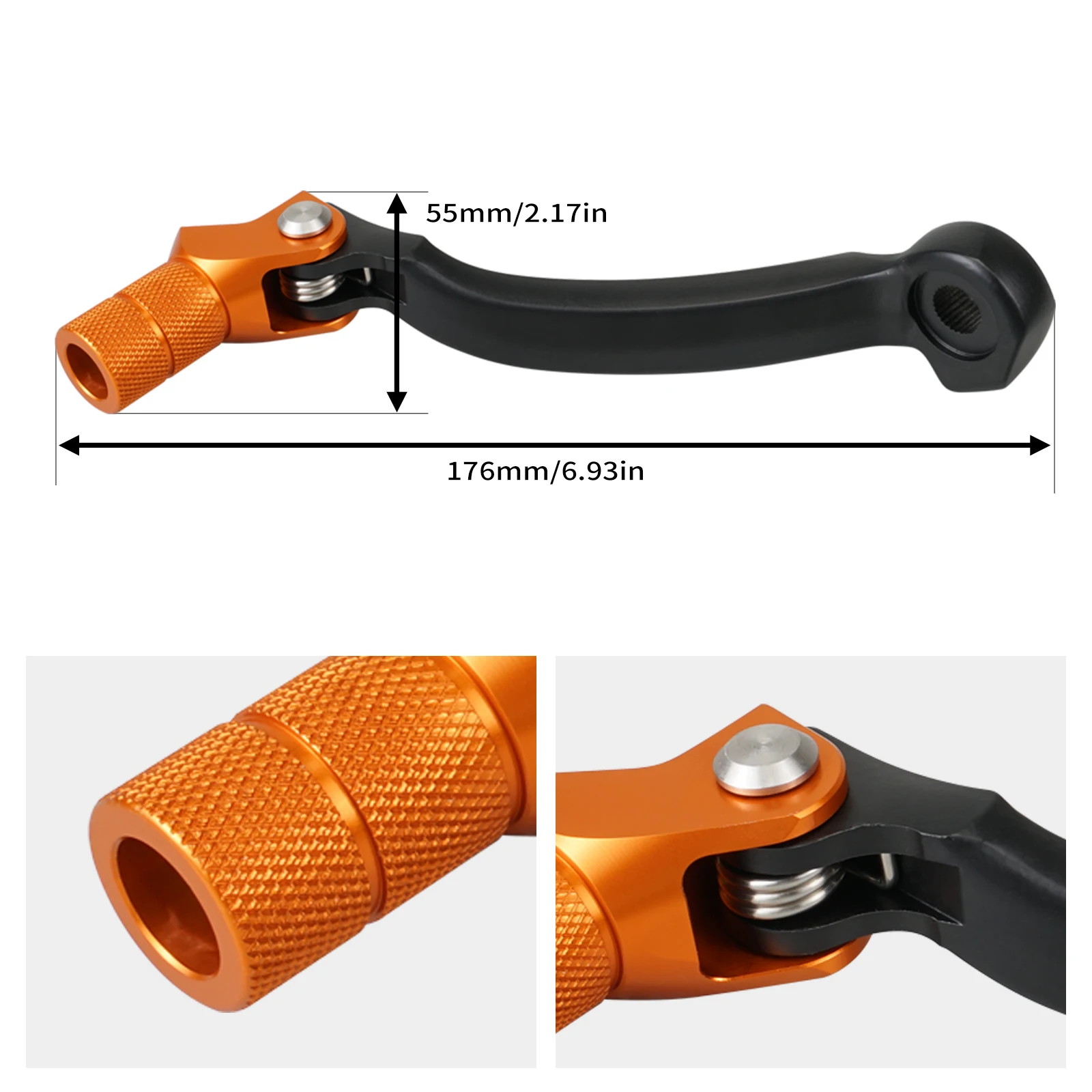 CNC Forged Gear Shift Lever For KTM 690 ENDURO R Husqvarna 701 ENDURO 701 SUPERMOTO KTM EXC 300 Husqvarna TE 300 GasGas EC 300