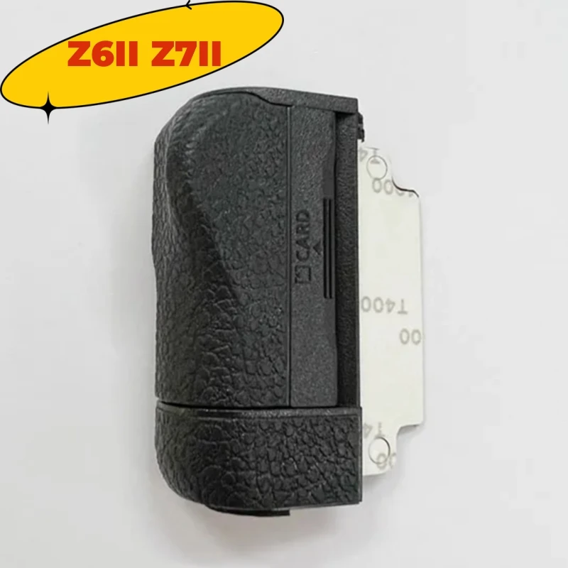 For Nikon Z6II Z7II SD Card Slot Cover Back Cover Replacement Leather Parts Camera Detail Accessories Repalce Spare Parts