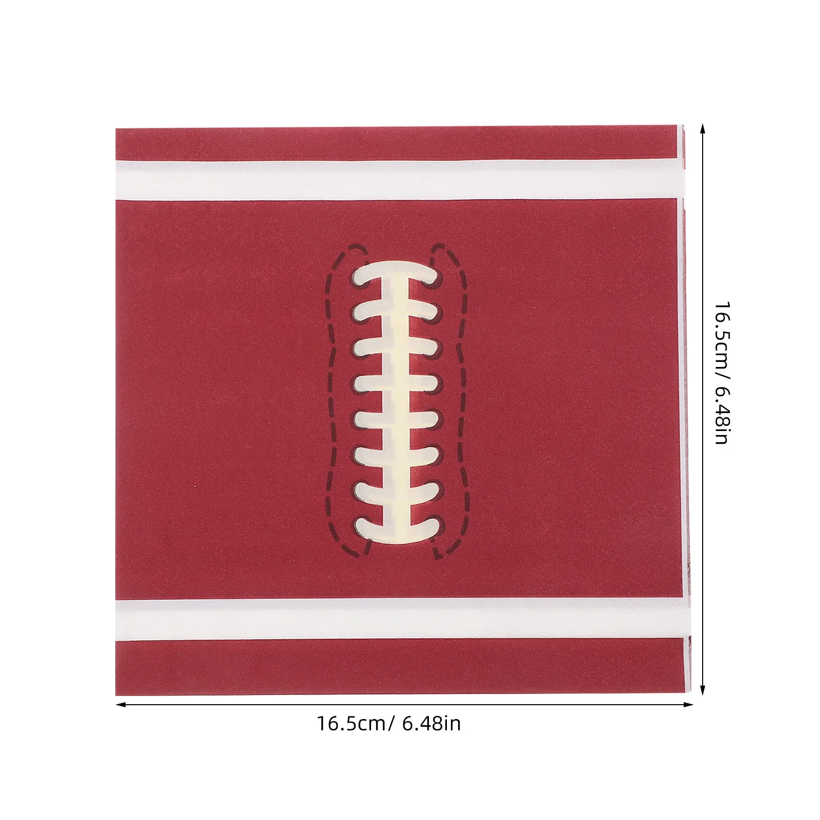 20 個サッカーナプキン厚い使い捨てペーパータオルパーティースポーツテーマ誕生日装飾カクテルランチナプキン用品