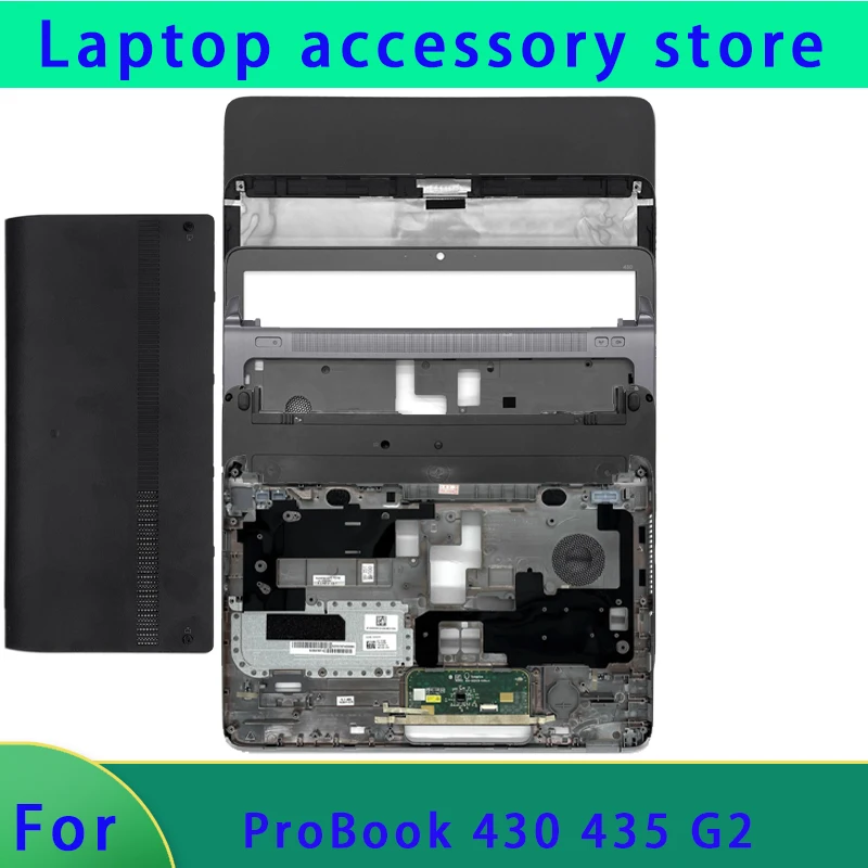 

Original LCD top cover, front panel, palm rest, bottom case, touchpad, and ABCD cover for Probook 430 G2 435 G2 series laptops