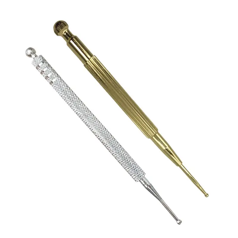 

2 PCS/set Ear Stimulator Press Point Probe Auricular Pen Beauty Ear Reflex Zone Massage Needle Detection Health