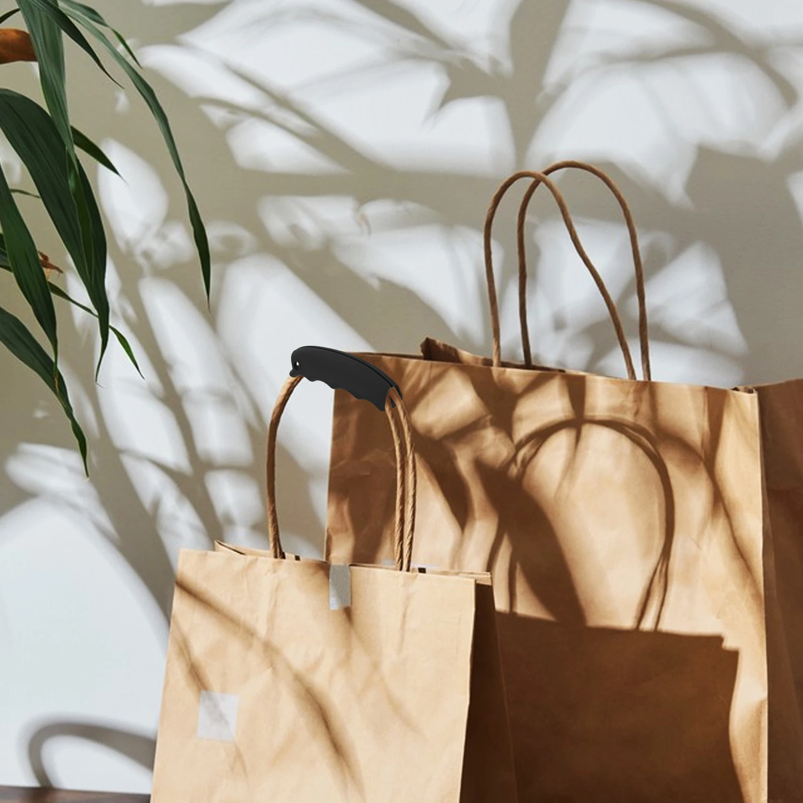 

Shopping Bag Holder Grocery Tote Backpack Shoulder Pad Keychain Silica Gel Bucket Strap Gallon Handle NonSlip