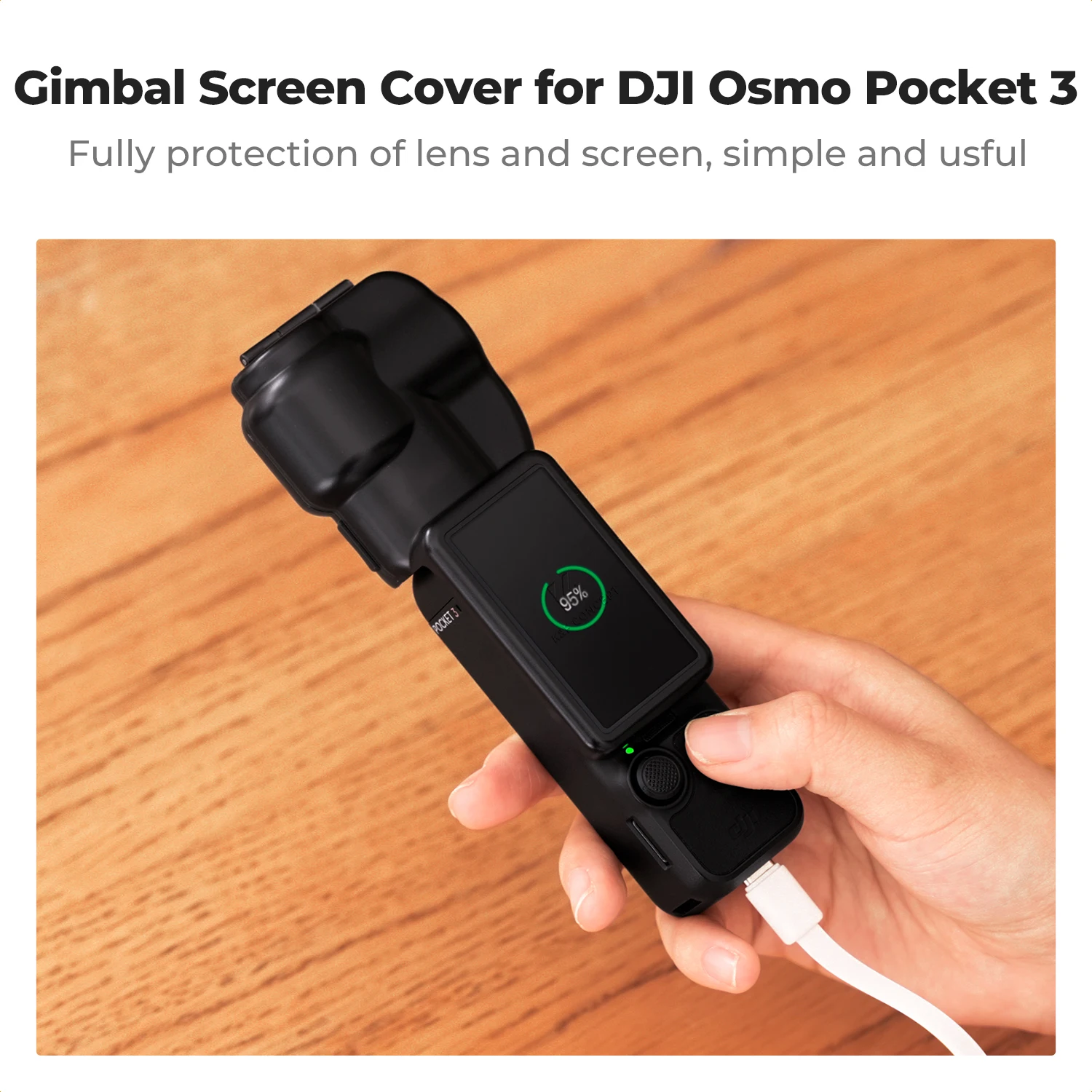 

Защитный чехол K&F CONCEPT для DJI Osmo Pocket 3, защита экрана и объектива, пластиковый корпус, аксессуары для Pocket 3
