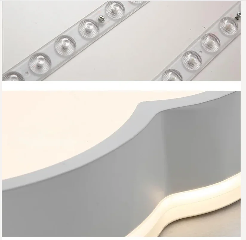 

Люстра Habitacion Sluces Led Cloud Lamp Светодиодные потолочные светильники Декор комнаты Para Luminaire Спальня Lampy