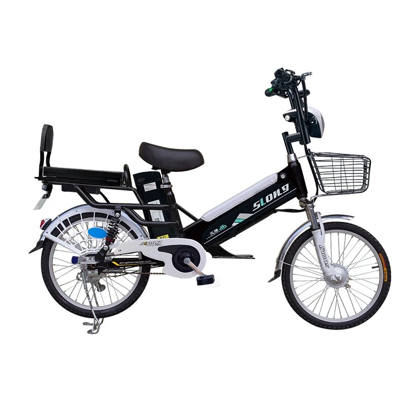 Factory,20 Inch Two Batteries Delivery Electric Bike,350W Rider Cargo E-bike,48V Lithium Battery Cargo Electric Bicycle,OEM