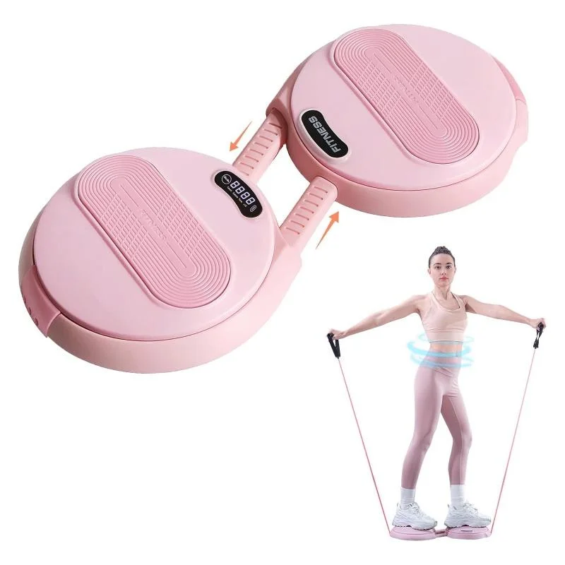 2026  Silent Exercise Twist Board Belly Fat Workout Non Slip Home Fitness Disc Men Women Waist Twister Board Machine