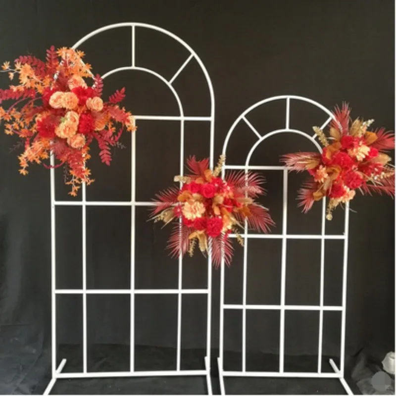 

Wedding Stage Decoration Iron Arch Props Sen Wedding Scene Decoration Screen Guide