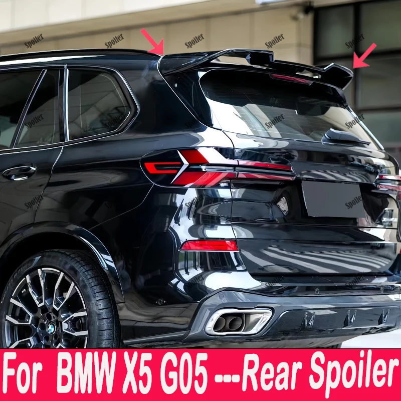 

Suitable for 2019-2024 BMW X5 G05 SUV rear roof high-quality carbon fiber material auto parts modification VTEN style spoiler