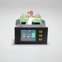 Digital DC 120v 100A 500A LCD Combo Meter Voltmeter Ammeter KWh Watt Meter 12v 24v 48v 96V Battery Capacity Power monitoring