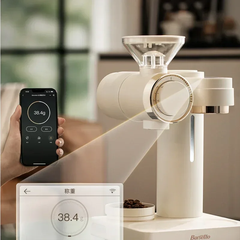 

Умная кофемашина Barsetto O2 для наполнения, быстрый нагрев, встроенная кофемолка, 50 шагов, автоматический бариста, функция удаления накипи