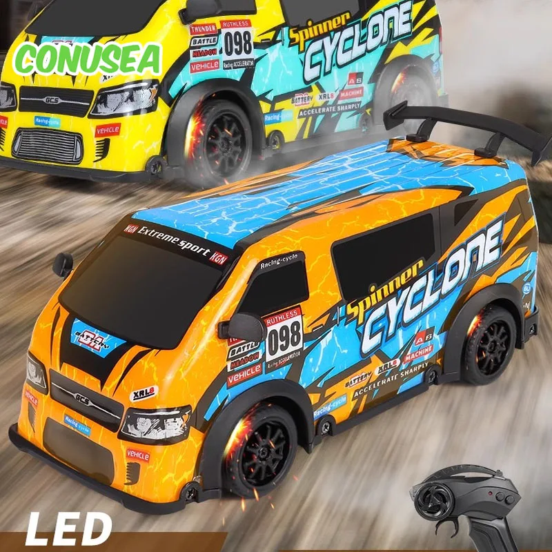 

Радиоуправляемый дрифт-автомобиль, 15 км/ч, грузовик с дистанционным управлением, 1/24, высокоскоростное дрейфующее крутое освещение, 4Wd Drive, конкурентоспособная модель, игрушка-электрическая машина