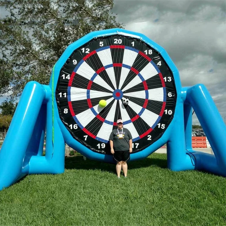 

Hot Selling Outdoor Inflatable Kicking Target Game Inflatable Football Dart for Kids and Adults Inflatable Sport Games