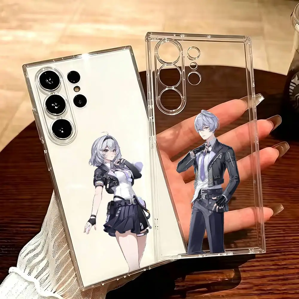 Esper Zero NTE Clear Hard Phone Case For Samsung S25,24,23,22,30,21,10,9,Ultra,Plus,Lite Transparent Cover
