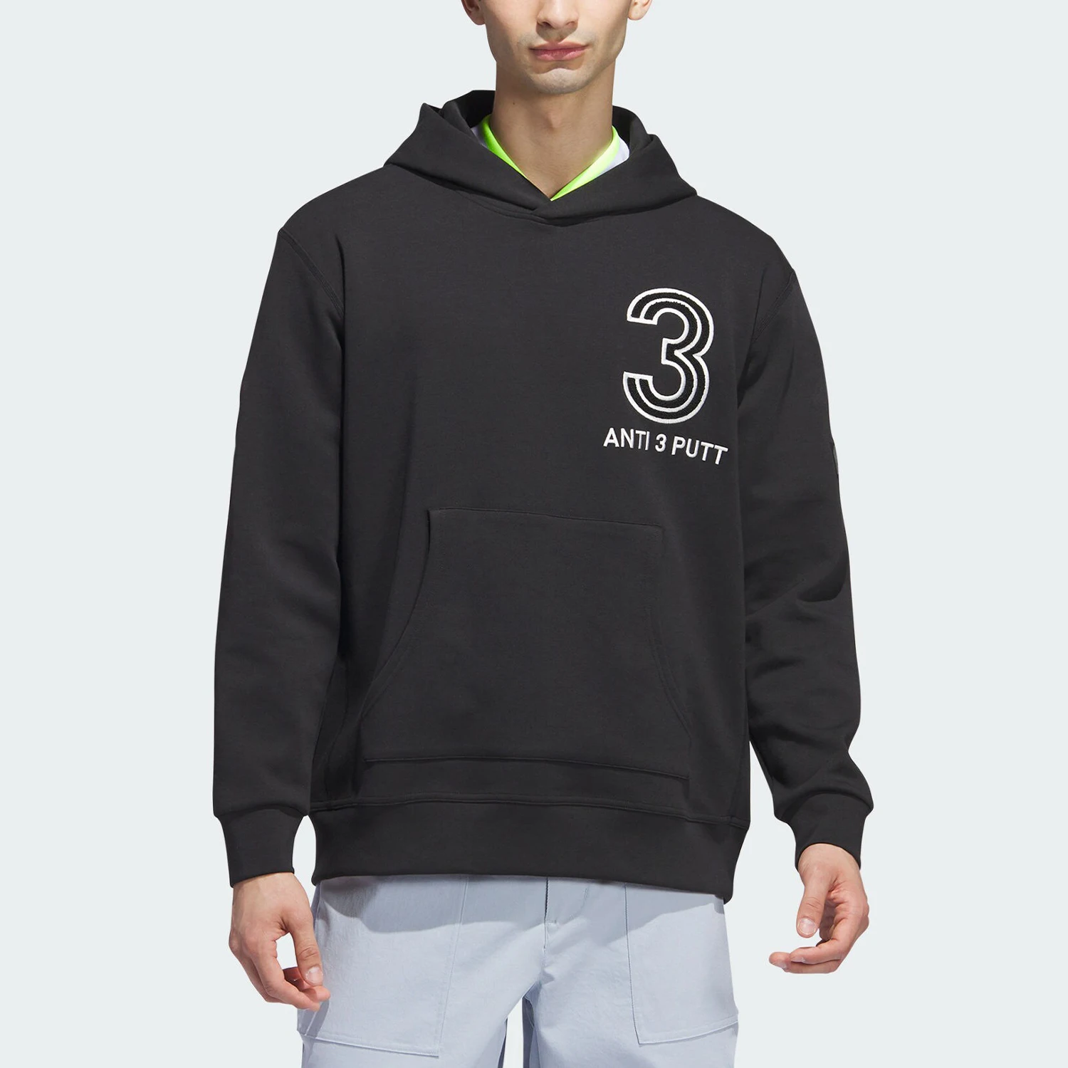 سترة Adidas الرسمية الأصلية ADX HOODIE للرجال بغطاء للرأس للجولف IB1963
