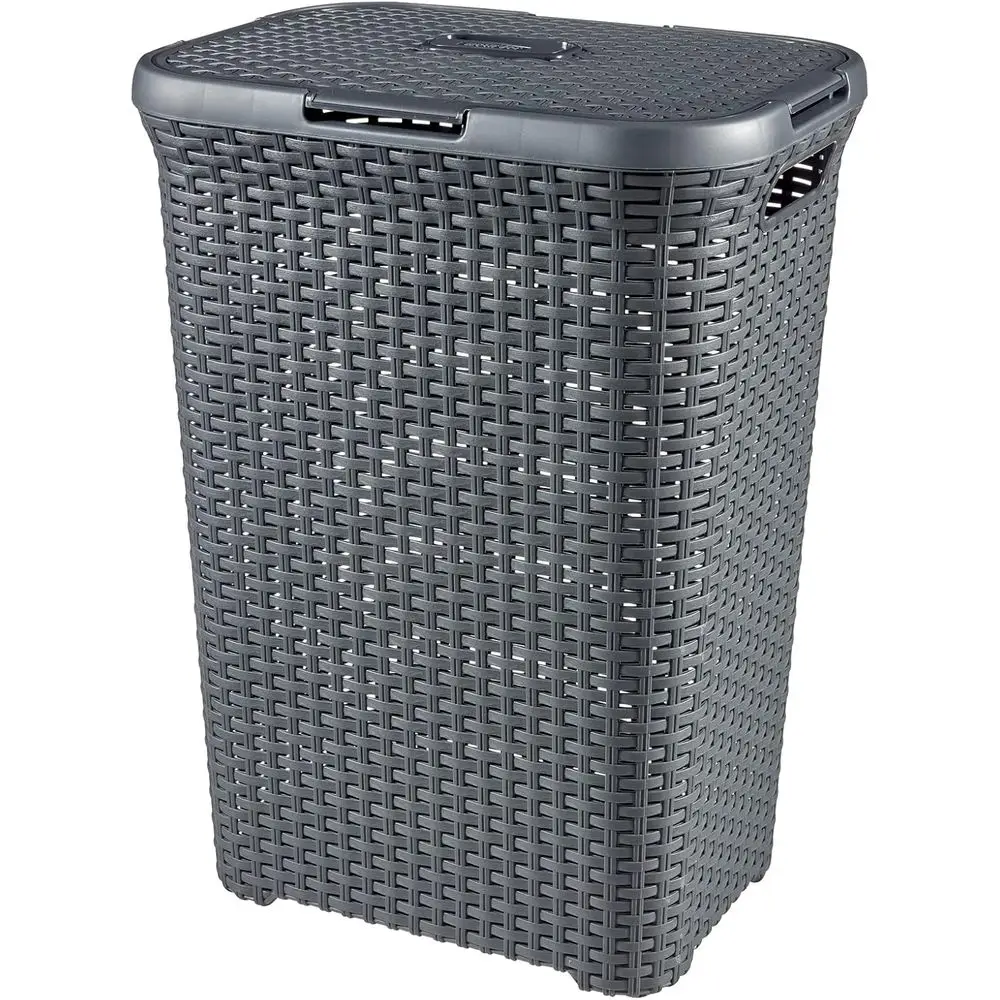 

Корзина для белья плетеная поликонечная 60л