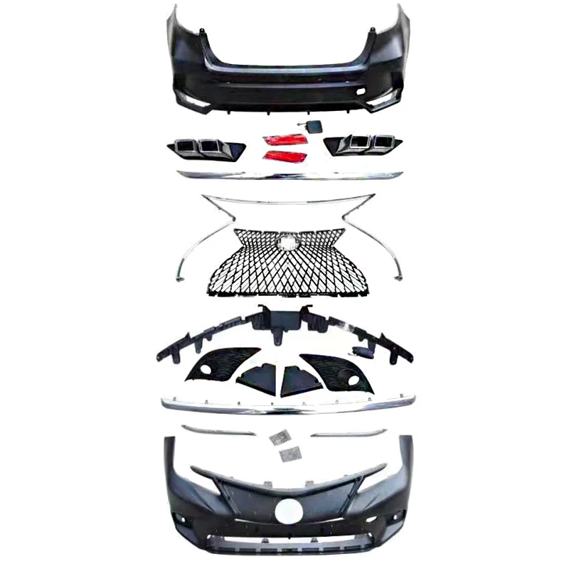 

High Quality Auto Car Body Kits for corolla up to Lexus LS Front Face with Front Bumper Assembly Grille 2019-2021