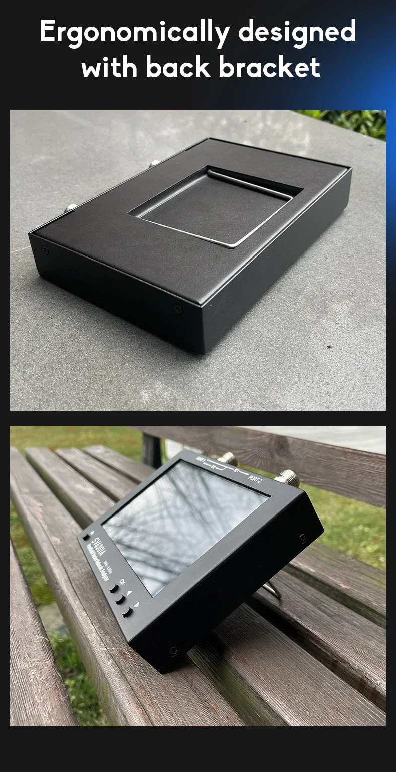 SV6301A Antena analisadora de rede vetorial de 7 polegadas 6,3 GHz HF VHF UHF