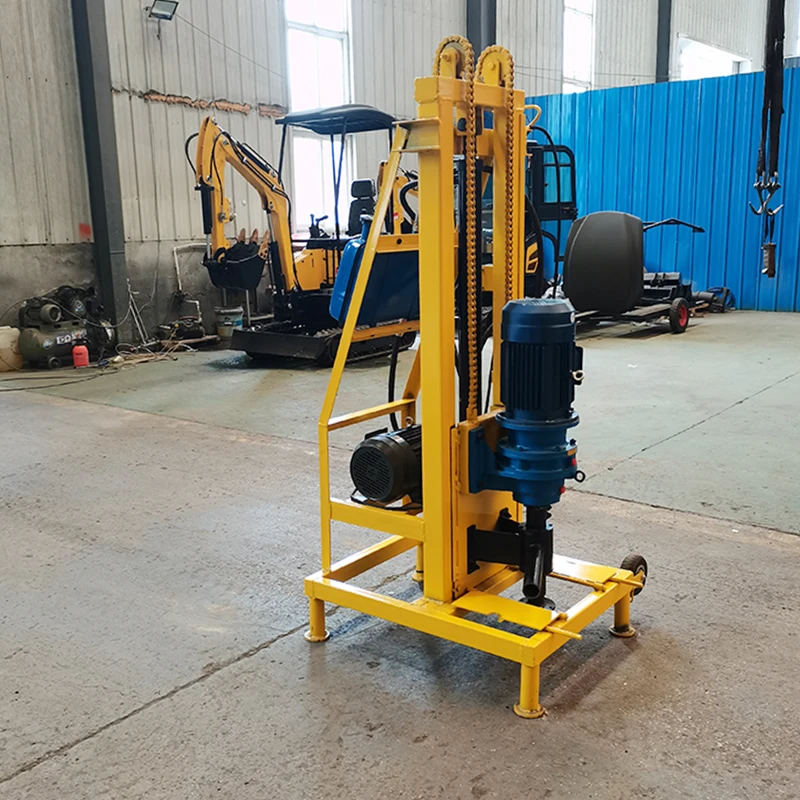 Farm Water Well Drilling Rig Garden Borehole Geological Exploration Drilling Rig Deep Hole Water Drilling Rig Machine Price