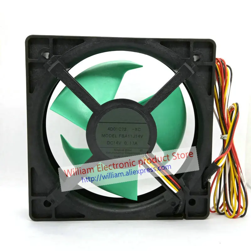 

New Original FBA11J14V DC14V 0.17A 0.24A for Refrigerator cooling fan