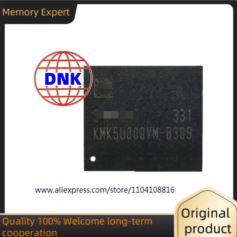 KMK5U000VM-B309 KMN5X000ZA-B209 KMN5X000FB-B209 KMN5X000ZM-B209 KMK5U000YM-B309 New original emcp32+4 font IC