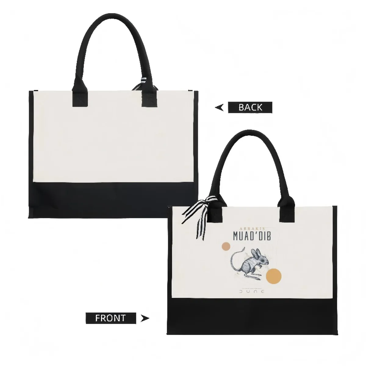 MUAD DIB 2026 وصول جديد موضة عملية واسعة قابلة لإعادة الاستخدام حمل حقيبة نمط طباعة 2 لهجة الثقيلة الكتف الكبير با #2