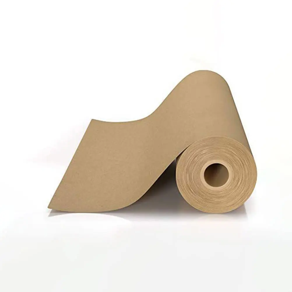 

Premium Kraft Paper Yellow Brown Packing for Flowers Scroll Craft Paper Roll Gift Wrapping Christmas Party Holiday Decor Moving