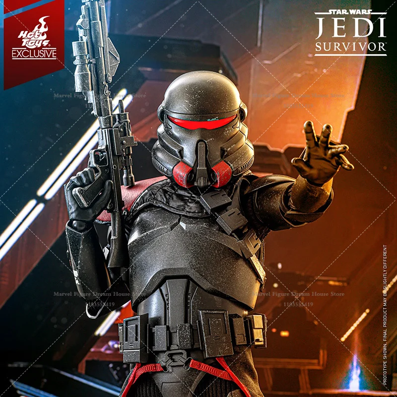 

HOTTOYS VGM67 1/6 Scale Star Wars Jedi Survivor Purge Troopers Commander Galactic Empire 12-inch Full Set Action Figure Soldier