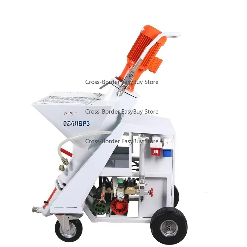 Electric Mortar Plastering Machine GP3 - Equipped with 1.1 KW Air Compressor