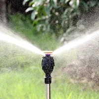 360° Rotary Automatic Sprinkler Telescopic Tripod Sprayer Garden Lawn Watering Irrigation Creative New Design 3