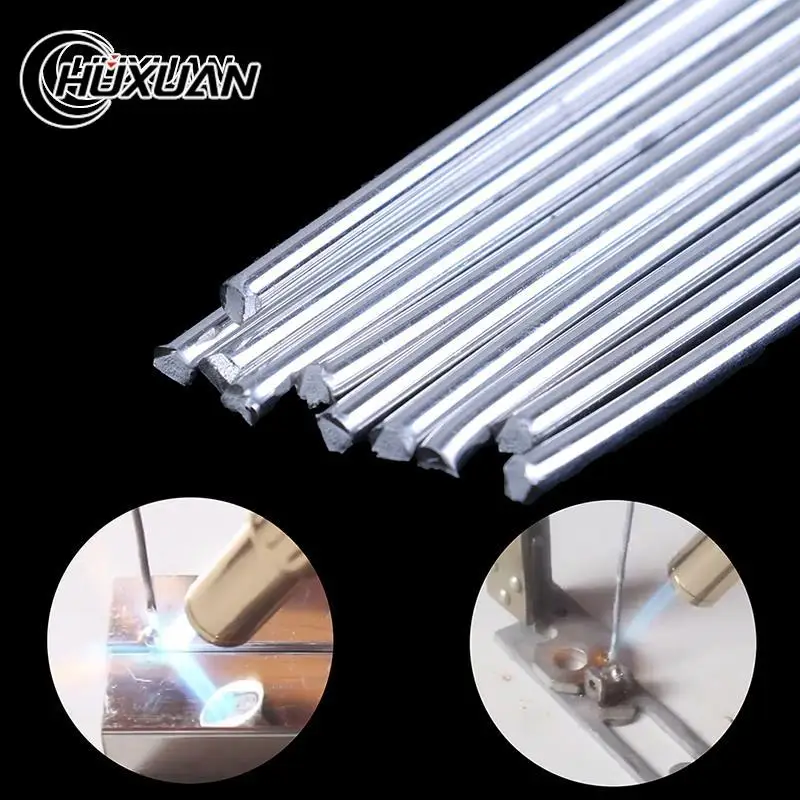 10/20pcs 50cm/33cm Aluminium Low Temperature Welding Soldering Brazing Rod 1.6mm 2.0mm 3.2mm  