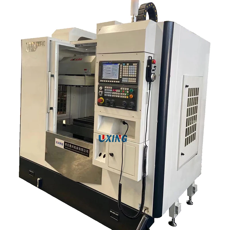 Chinese 4 Axes High Precision Siemens FANUC Control VMC650 Fresadora Cnc 3 Axis Vertical Milling Hine Video