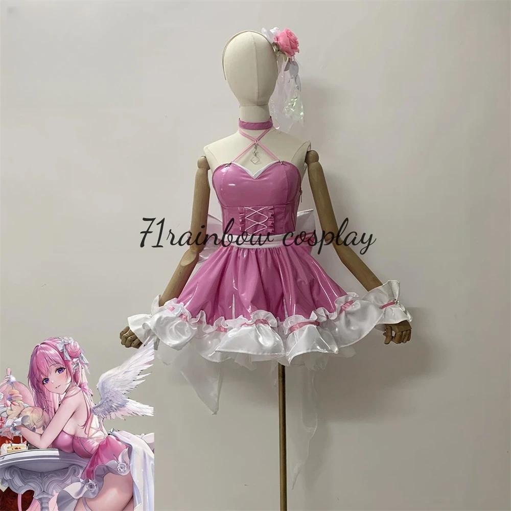 Customsized Cosplay Nikke Dorothy New Skin Cosplay Costume Uniforms Girl Lovely Pink Dress