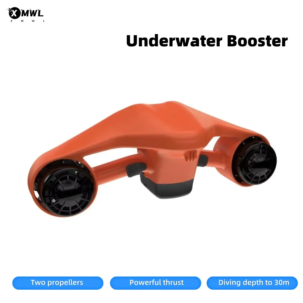 

Underwater 500W Dual Propeller Electric Scooter Sea Scooter Underwater Booster Underwater Thruster Diving Scooter for Water Spor