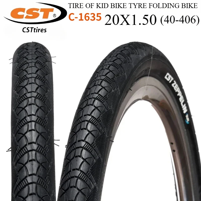 C1635 20x1.50 40-406 CST ZEPPELIN BMX BICYCLE TIRE 60TPI OF KID BIKE TYRE FOLDING BIKE