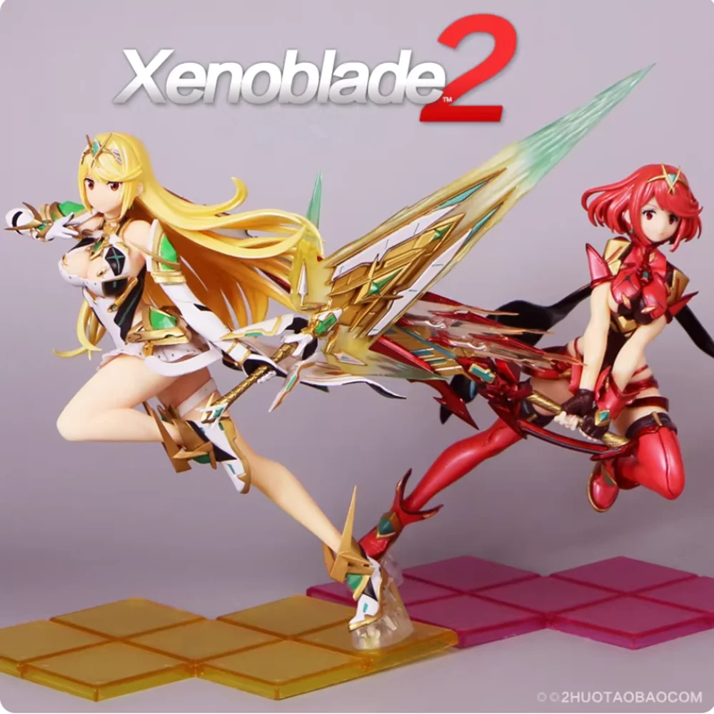 

21cm Xenoblade Chronicles 2 Homura Pyra PVC Action Figure Anime Shimoji Shino Pyra Figures Model Toys Collection Doll Gift