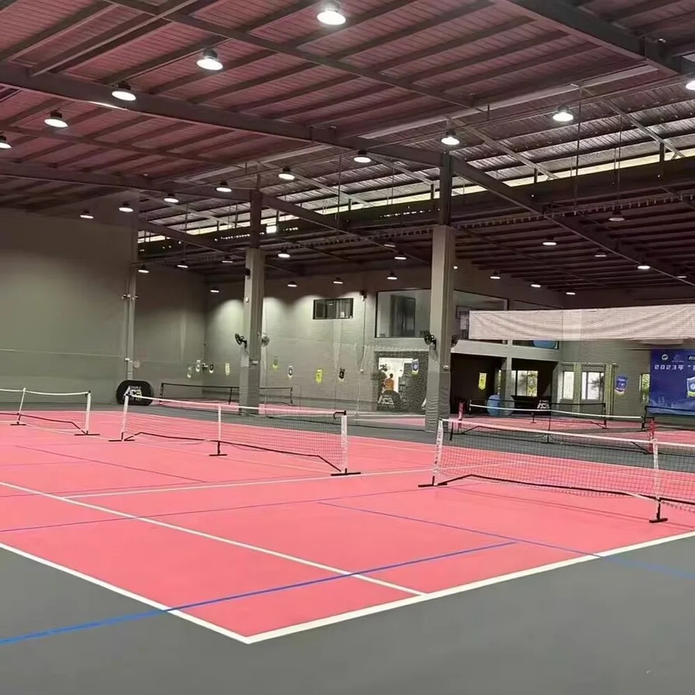 

Напольный коврик Beable из ПВХ Pickleball Court, портативный, для использования в помещении и на открытом воздухе, временный напольный коврик с шариками для спортивного клуба, есть линии суда