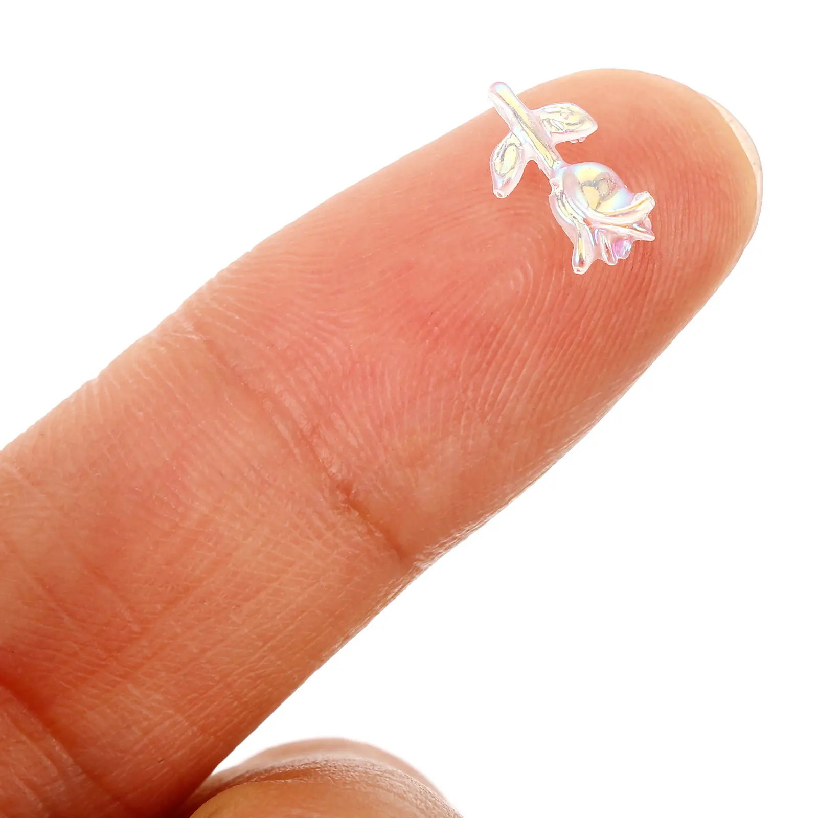 1 Box Pearl Rivet Nail Decor 3D Charms Set with Bows Flowers Butterflies for Nail Art Design Accessories Bulk Nails Decoration