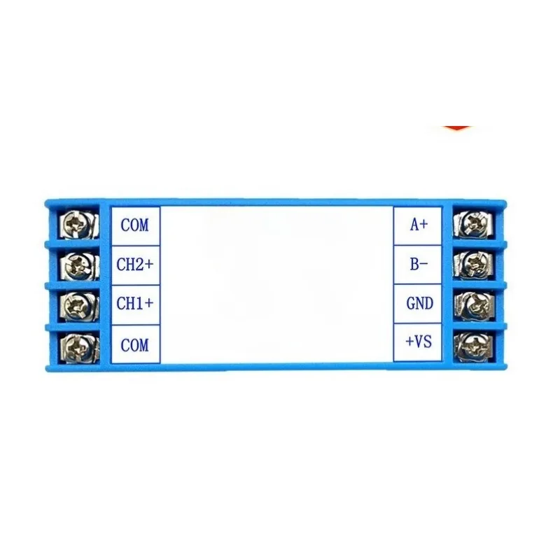 2‑Channel DIN Rail PT100 PT1000 RS485 Temperature Transmitter Industrial RTD Signal Acquisition Module