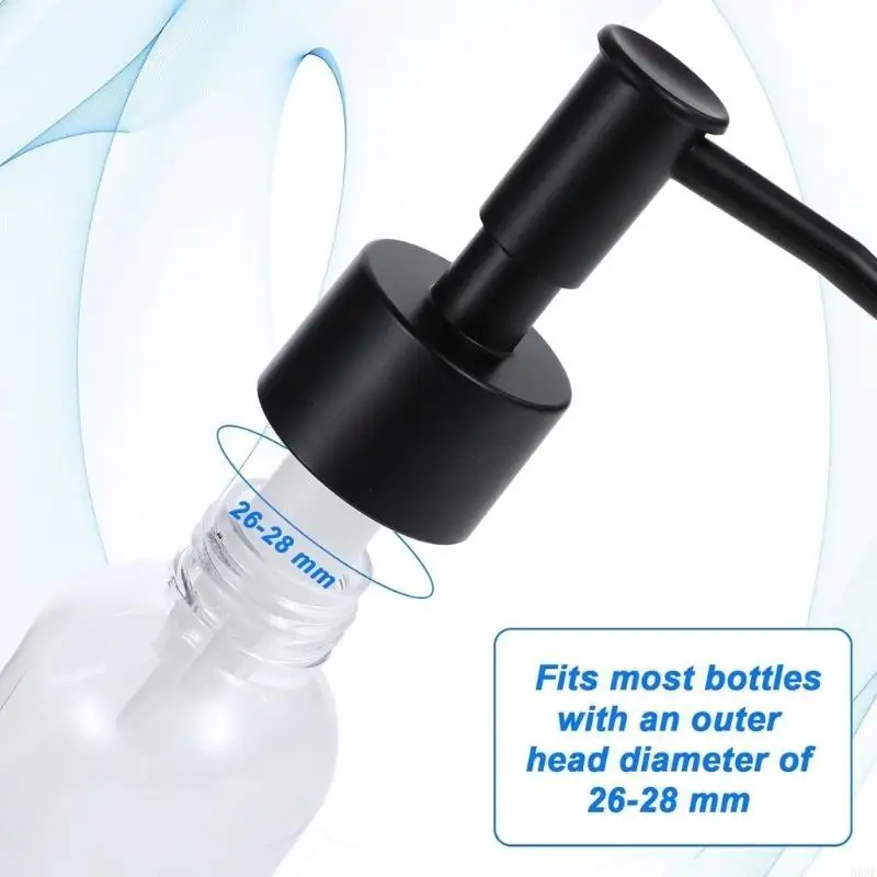 808f SOAP Dispenser Pump Pump Текстура, подходящая для различных бутылок размера шеи