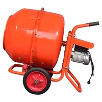 Electric Concrete Mixer for Home Use Construction Site Small Concrete Mortar Cement and Feed Mixing Machine