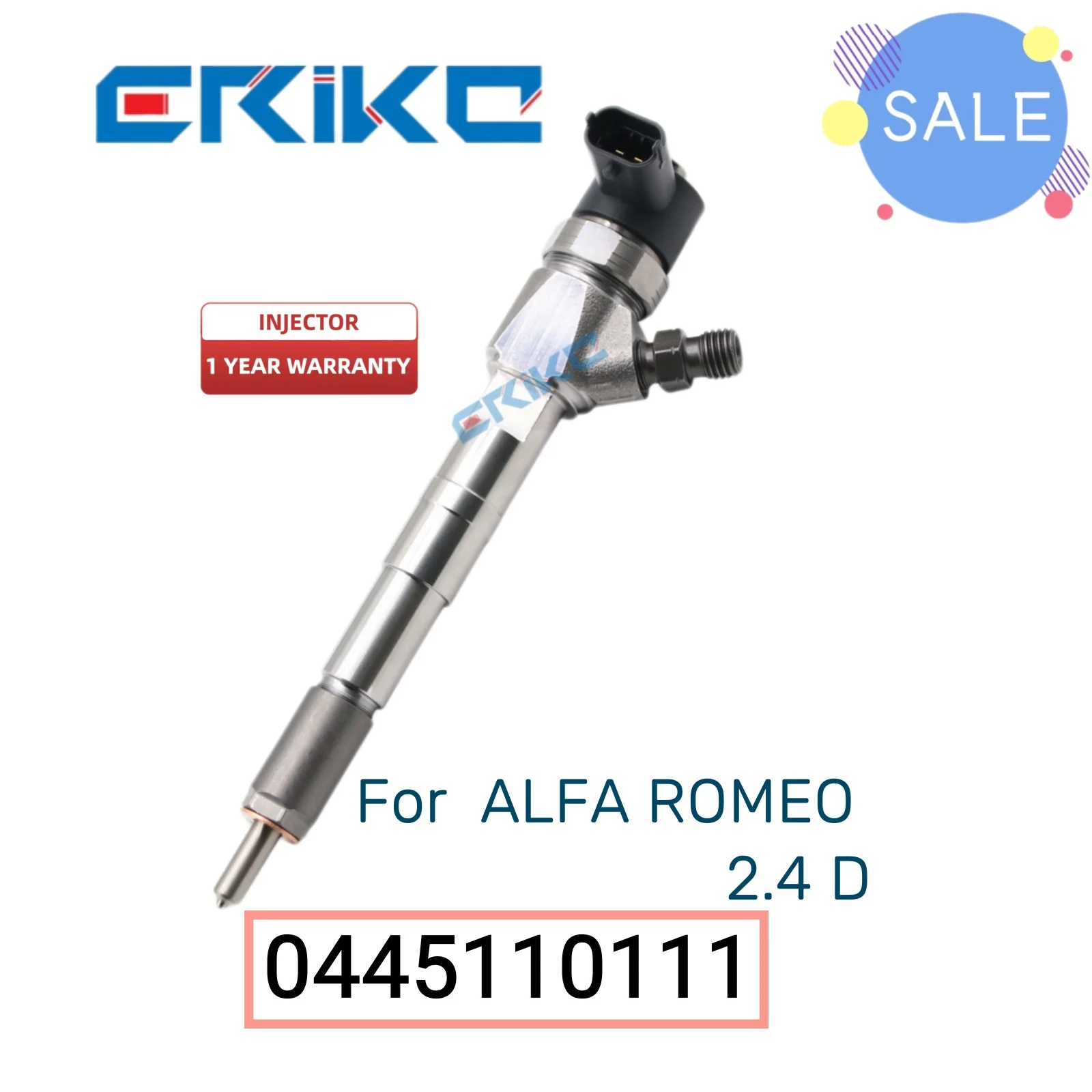 0445110111 Engine Oil Injector 0 445 110 111 Diesel Fuel Injectors 0445 110 111 Nozzle Injector 55193808 for ALFA ROMEO 2.4 D