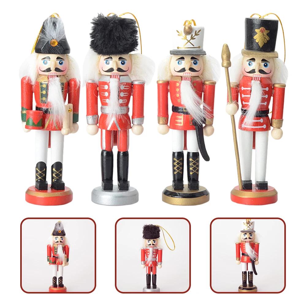 

Nut Nutcracker Ornament Decorative Nutcrackers Gift Soldier Decoration