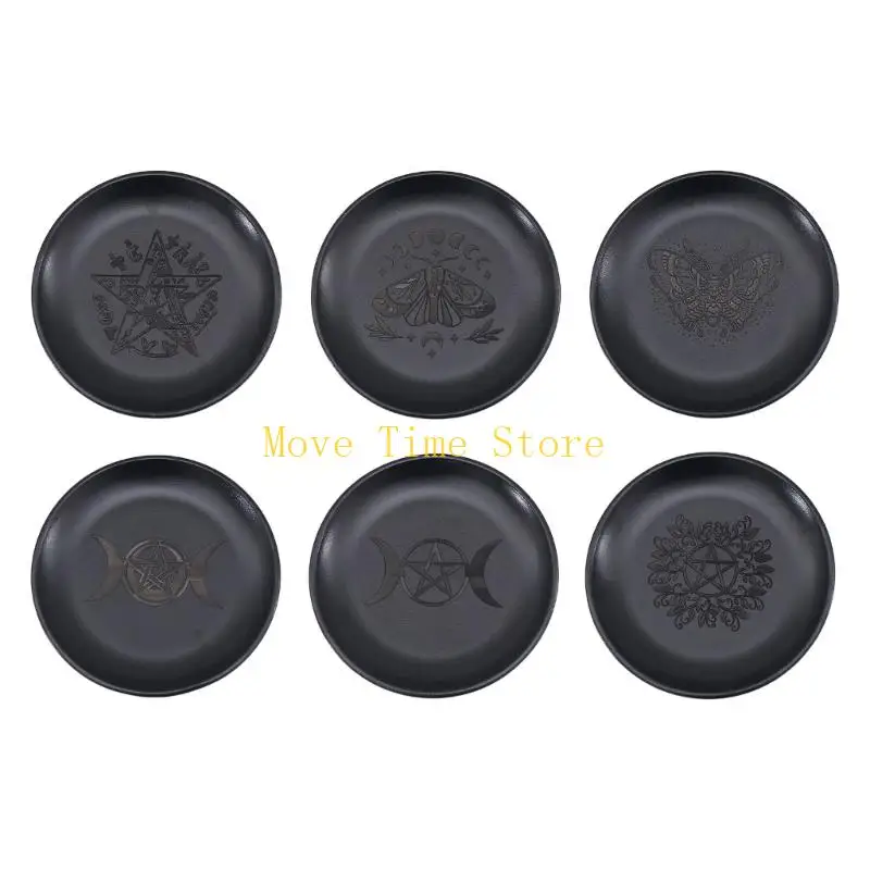 

Ритуальный поднос 92ME, алтарная тарелка, подсвечник из нержавеющей стали, круглая пластина, прочная