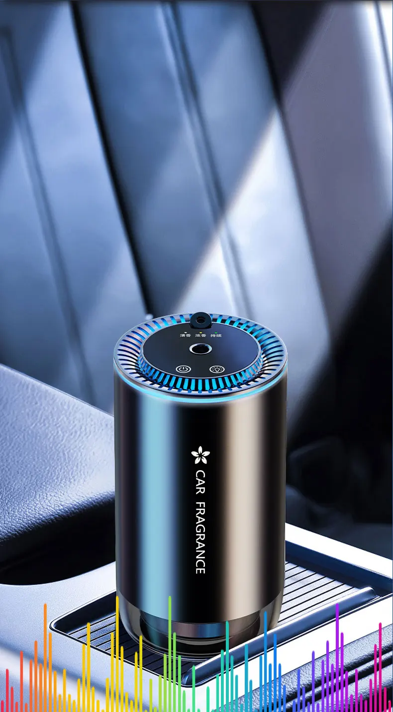 Picture 5: New Starry Sky Ambient Light Car Aromatherapy Automatic Spray Odour Elimination Fragrance Machine Intelligent Fragrance Diffuser