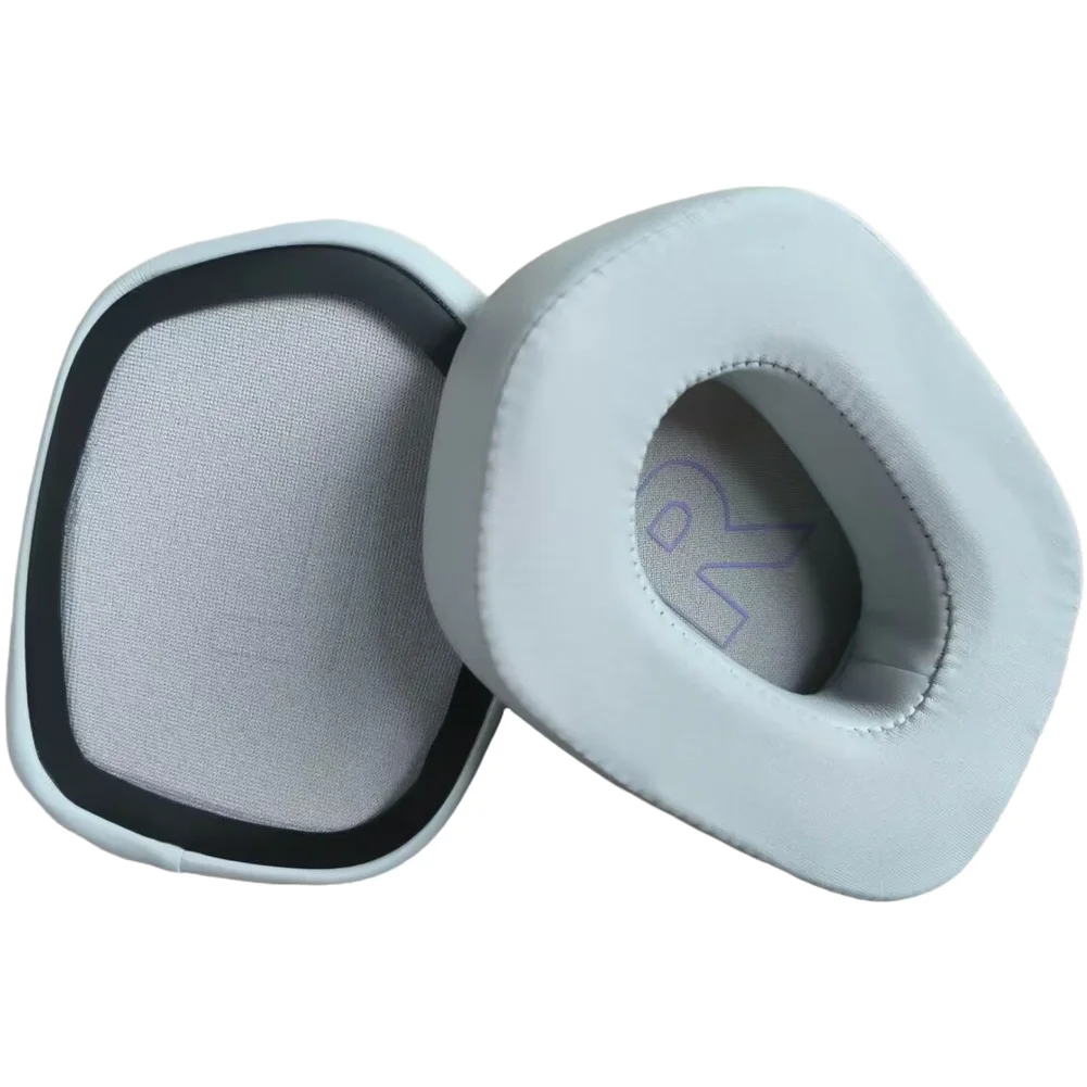 2 Pack Soft Plaid Cooling Gel Ear Cushions Compatible With For LOGITECH G733 G335 Headphones For Comfortable Use